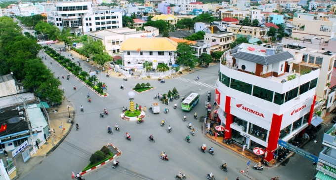 Một góc thành phố Bạc Liêu. Ảnh minh họa